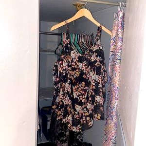 Off the Shoulder Floral Top